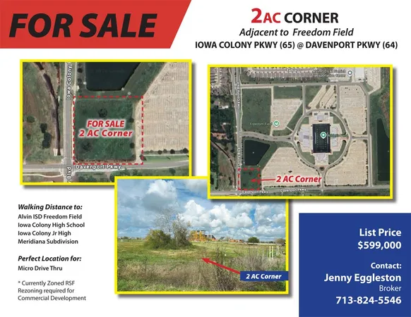 $599,000 | 4011 Davenport Parkway, Rosharon, TX 77583