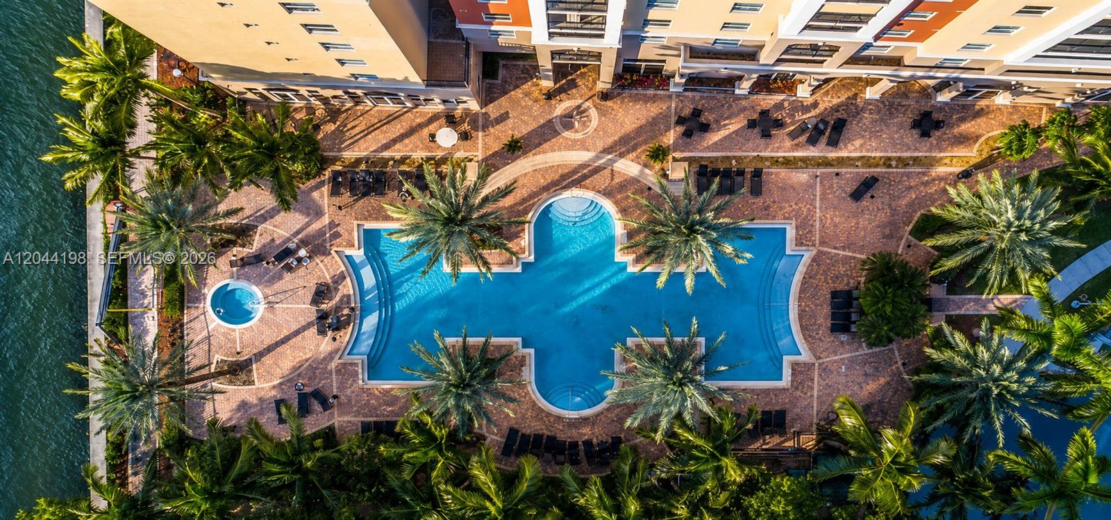 17145 North Bay Road, Unit 4307 Sunny Isles Beach, FL 33160 - Photo 35 of 35 an aerial view of a house with garden space and outdoor space