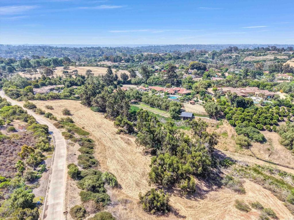 Colina Fuerte Rancho Santa Fe, CA 92067 - Photo 6 of 15 an aerial view of residential houses with outdoor space and trees