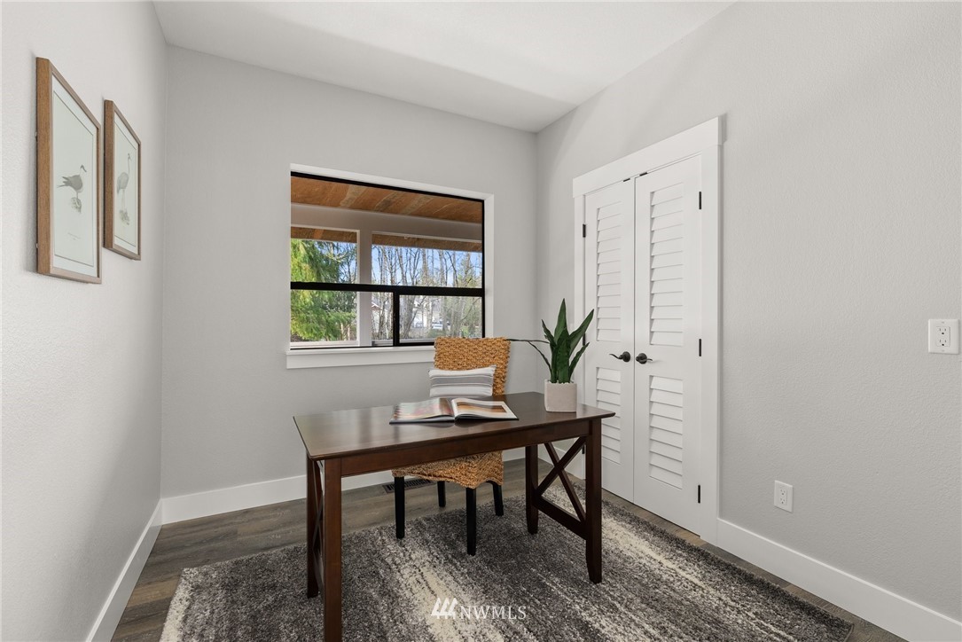 14126 Littlerock Road Southwest Rochester, WA 98579 - Photo 13 of 40 a workspace with furniture and window