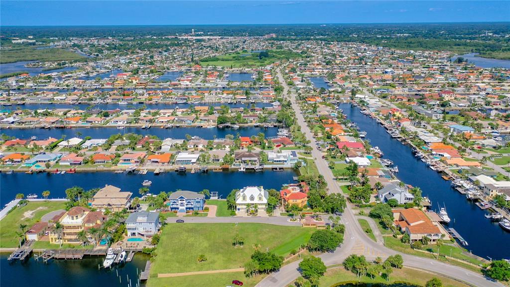 13 Captains Court New Port Richey, FL 34652 - Photo 19 of 35 an outdoor view of a city with lots of green space