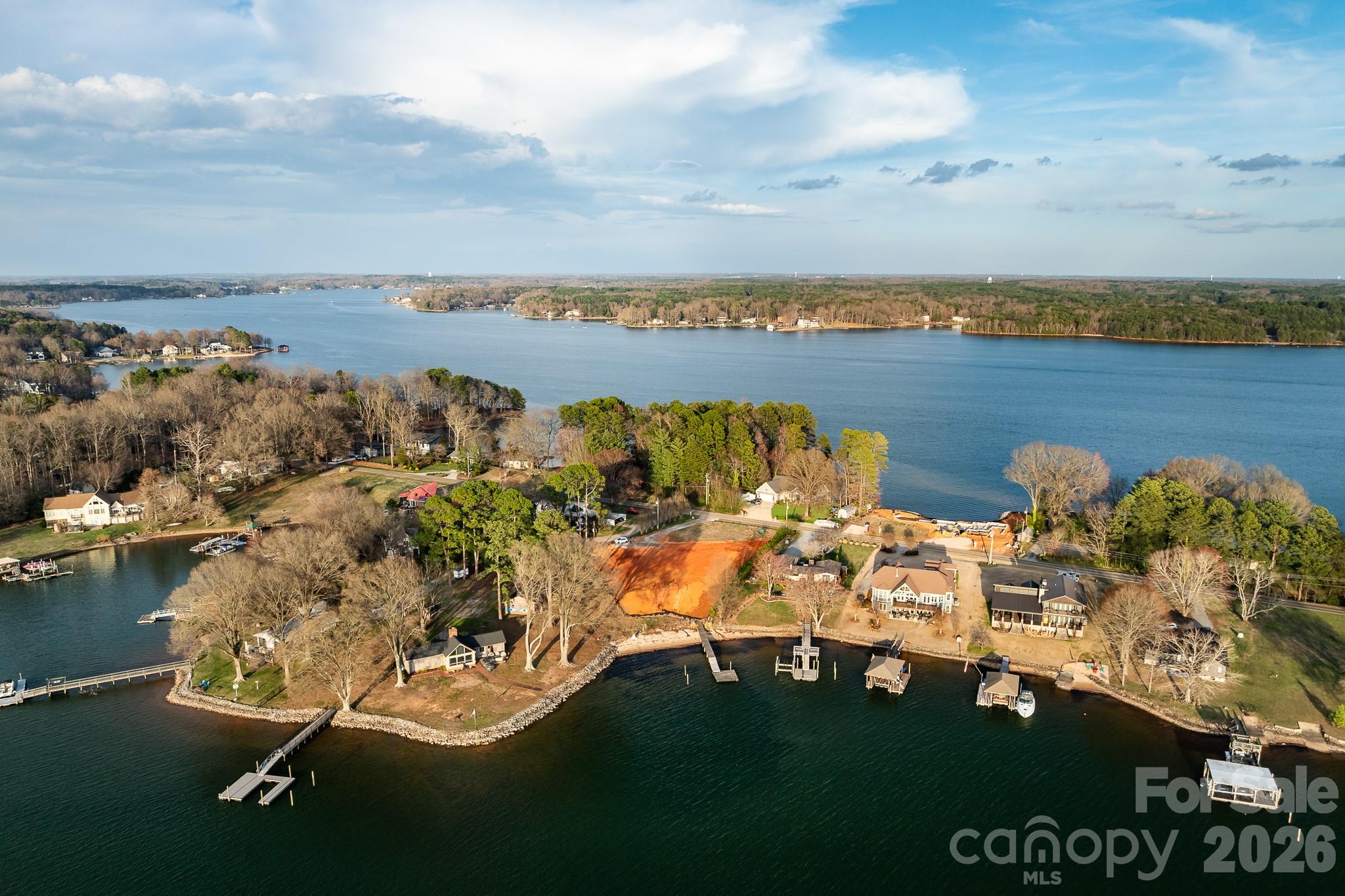 4673 Kiser Island Road Terrell, NC 28682 - Photo 23 of 32 an aerial view of residential building with outdoor space