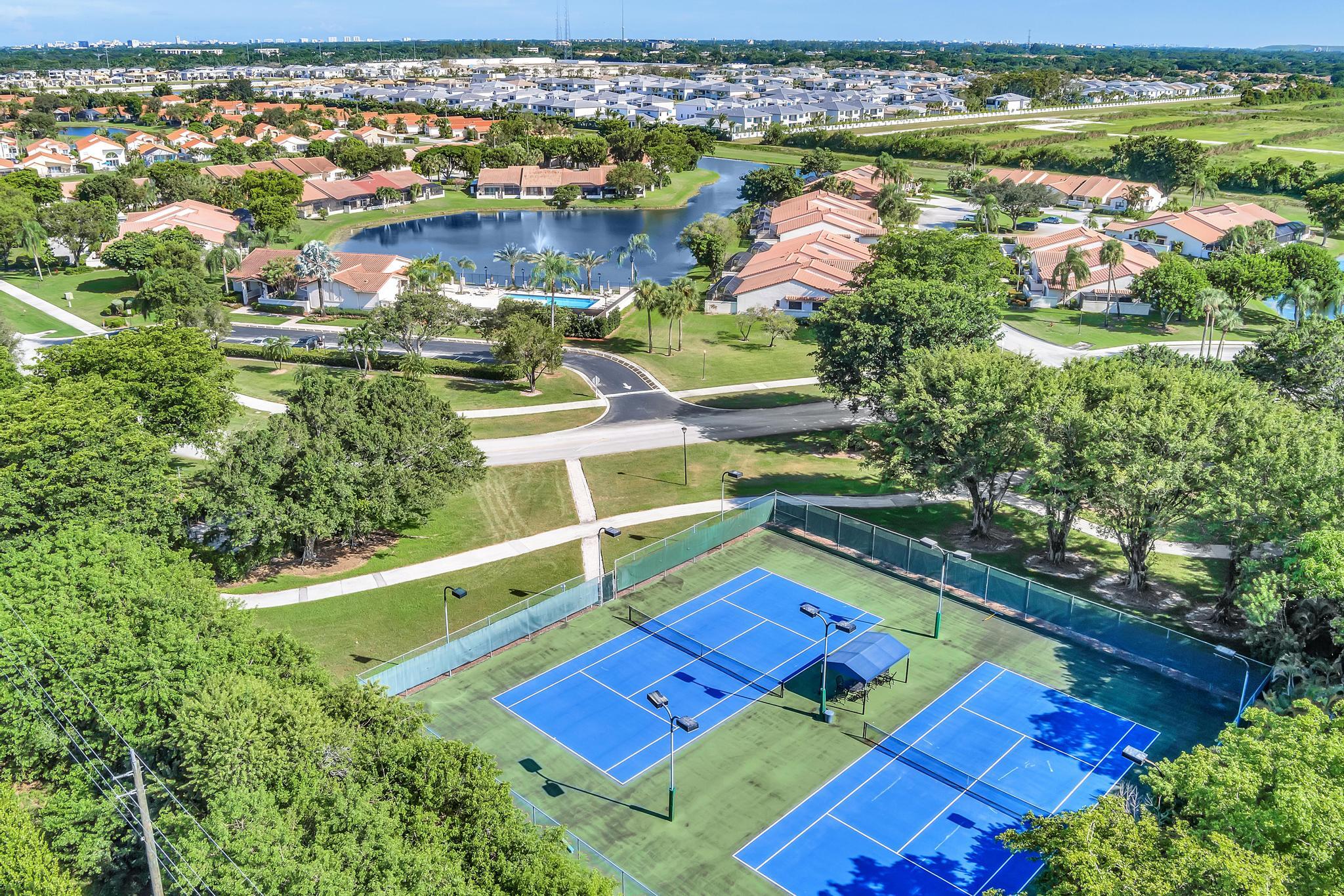8181 Nadmar Avenue Boca Raton, FL 33434 - Photo 45 of 56 TENNIS COURT AND PICKLEBALL COURT