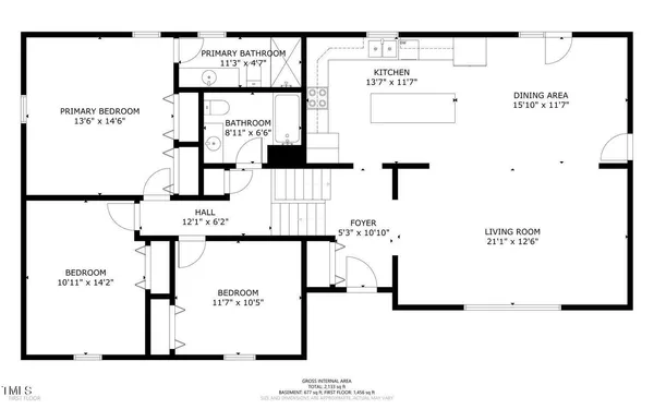 a picture of a black and white photo