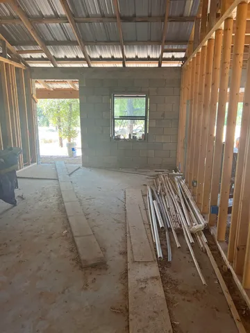 a view of water heater room