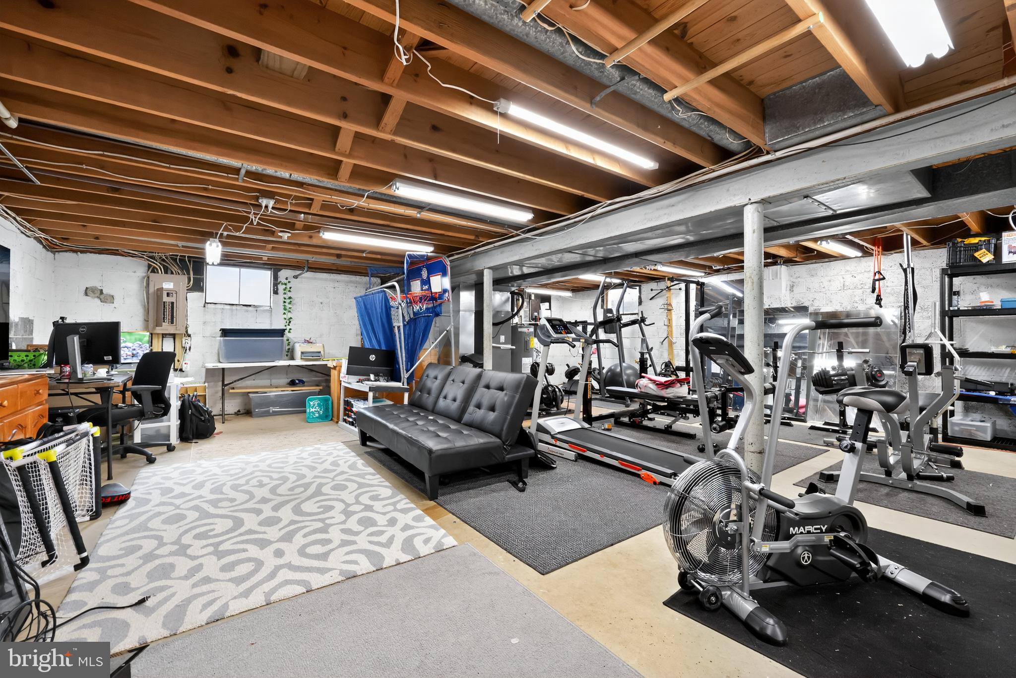 665 Chatham Road Somerdale, NJ 08083 - Photo 29 of 36 a view of a room with gym equipment
