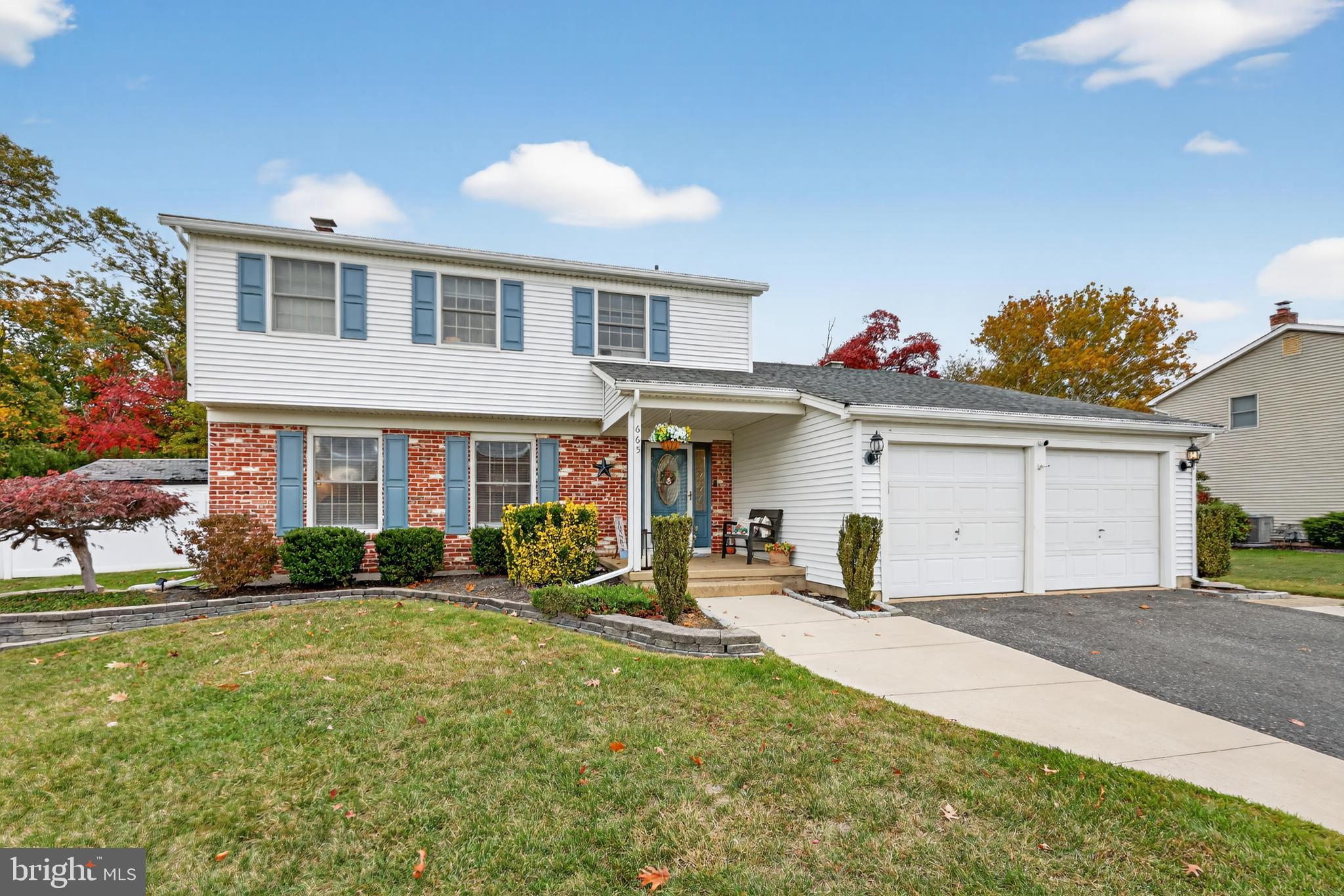 665 Chatham Road Somerdale, NJ 08083 - Photo 30 of 36 a front view of a house with a yard and trees