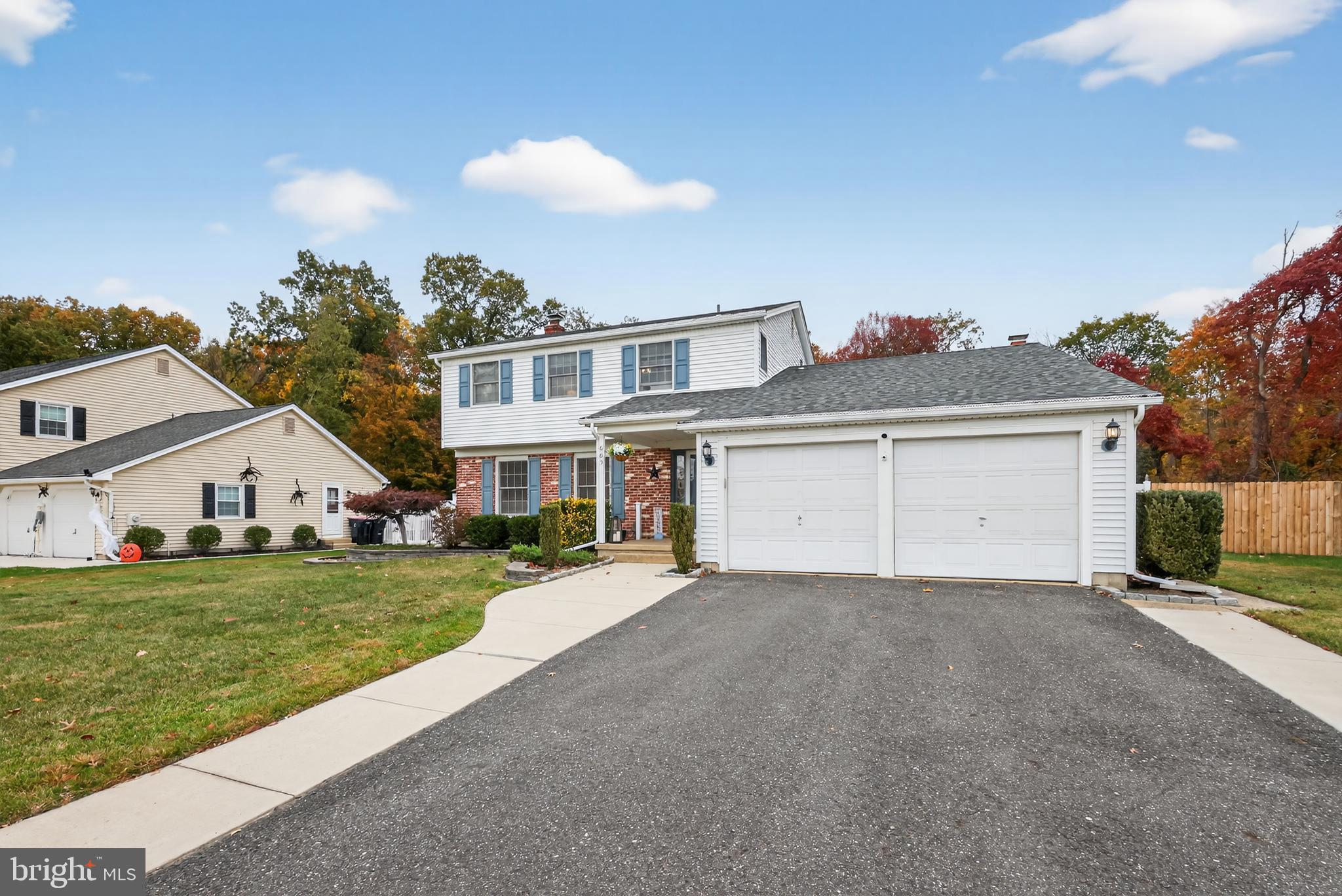 665 Chatham Road Somerdale, NJ 08083 - Photo 31 of 36 a view of a house with a yard and garage