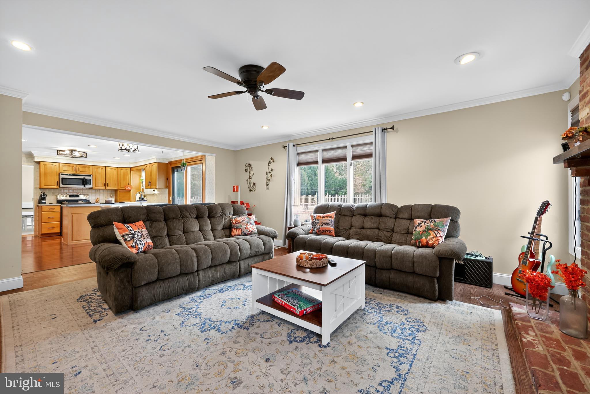 665 Chatham Road Somerdale, NJ 08083 - Photo 10 of 36 a living room with furniture and a large window