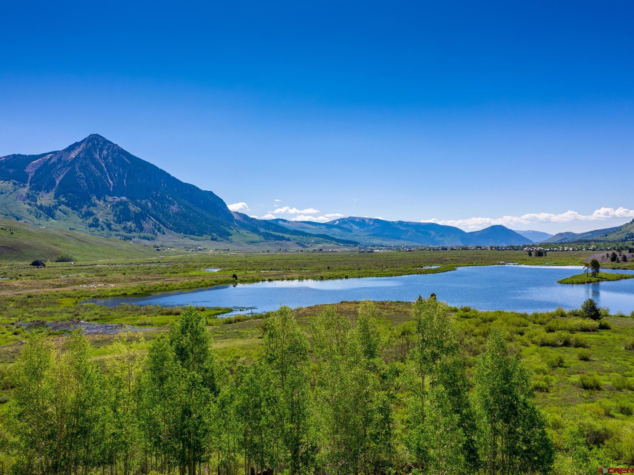 1482 Peanut Lake Road Crested Butte, CO 81224 - Photo 20 of 29 a view of lake with mountain in the background