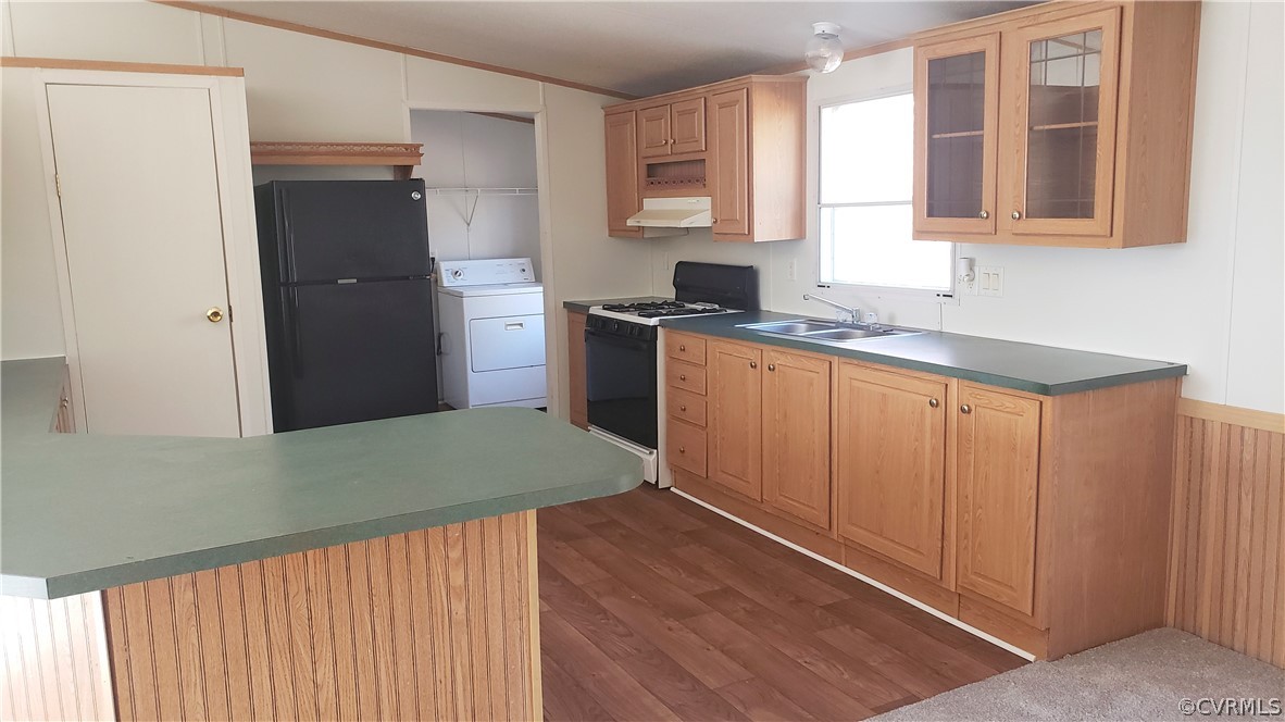 2021 Five Forks Road Pamplin, VA 23958 - Photo 4 of 11 a kitchen with stainless steel appliances granite countertop a refrigerator and a sink