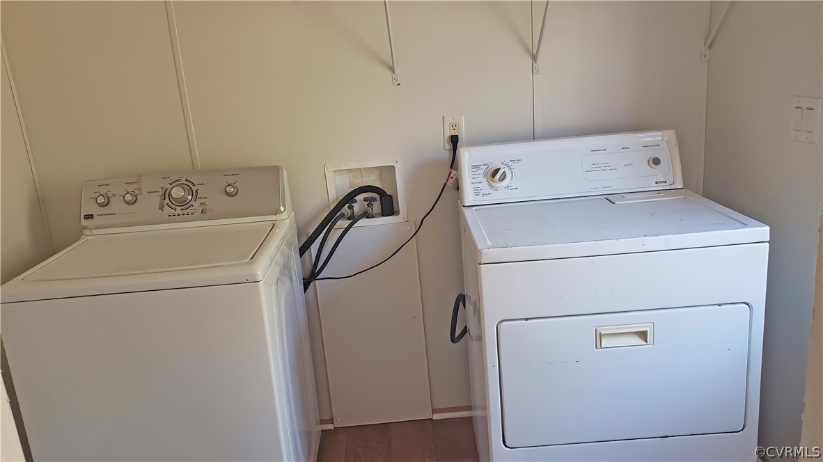 2021 Five Forks Road Pamplin, VA 23958 - Photo 5 of 11 a utility room with dryer and washer