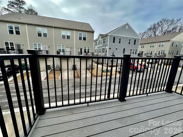 a view of a houses with a balcony