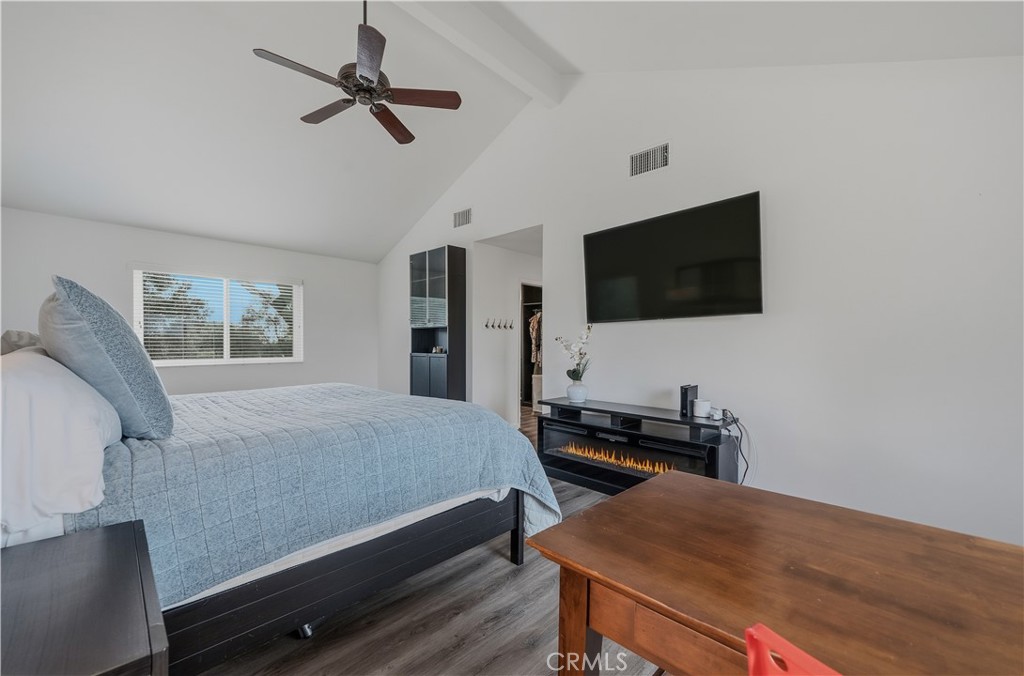 1864 Winterwarm Drive Fallbrook, CA 92028 - Photo 19 of 48 a bedroom with a bed and a flat screen tv