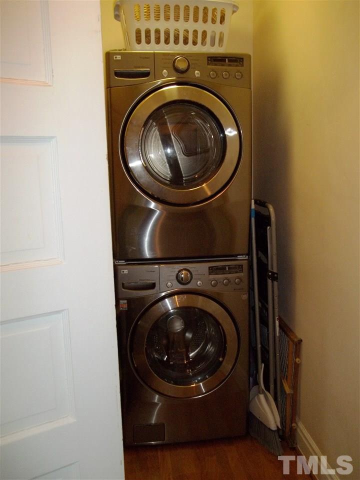 507 Cleveland Street Raleigh, NC 27605 - Photo 12 of 25 a close up view of a washer and dryer