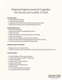 $1,825,000 | 206 Cherokee Road, Nashville, TN 37205