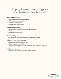 $1,825,000 | 206 Cherokee Road, Nashville, TN 37205