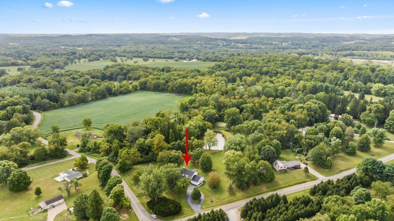 1550 Swans Road Northeast Newark, OH 43055 - Photo 63 of 65 Aerial Corner Lot with Arrow