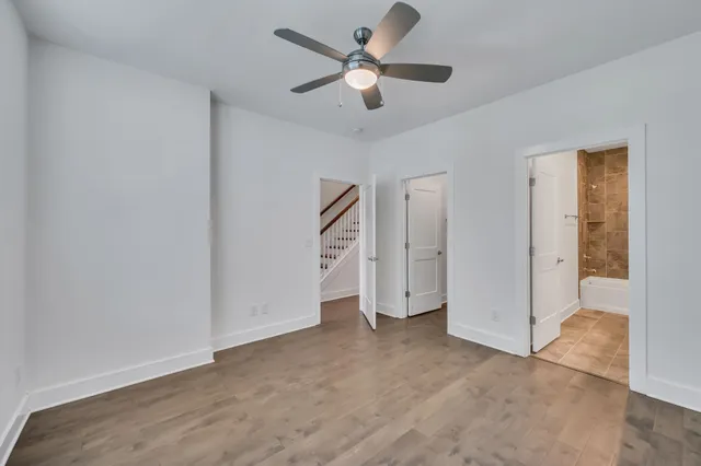 wooden floor in an empty room