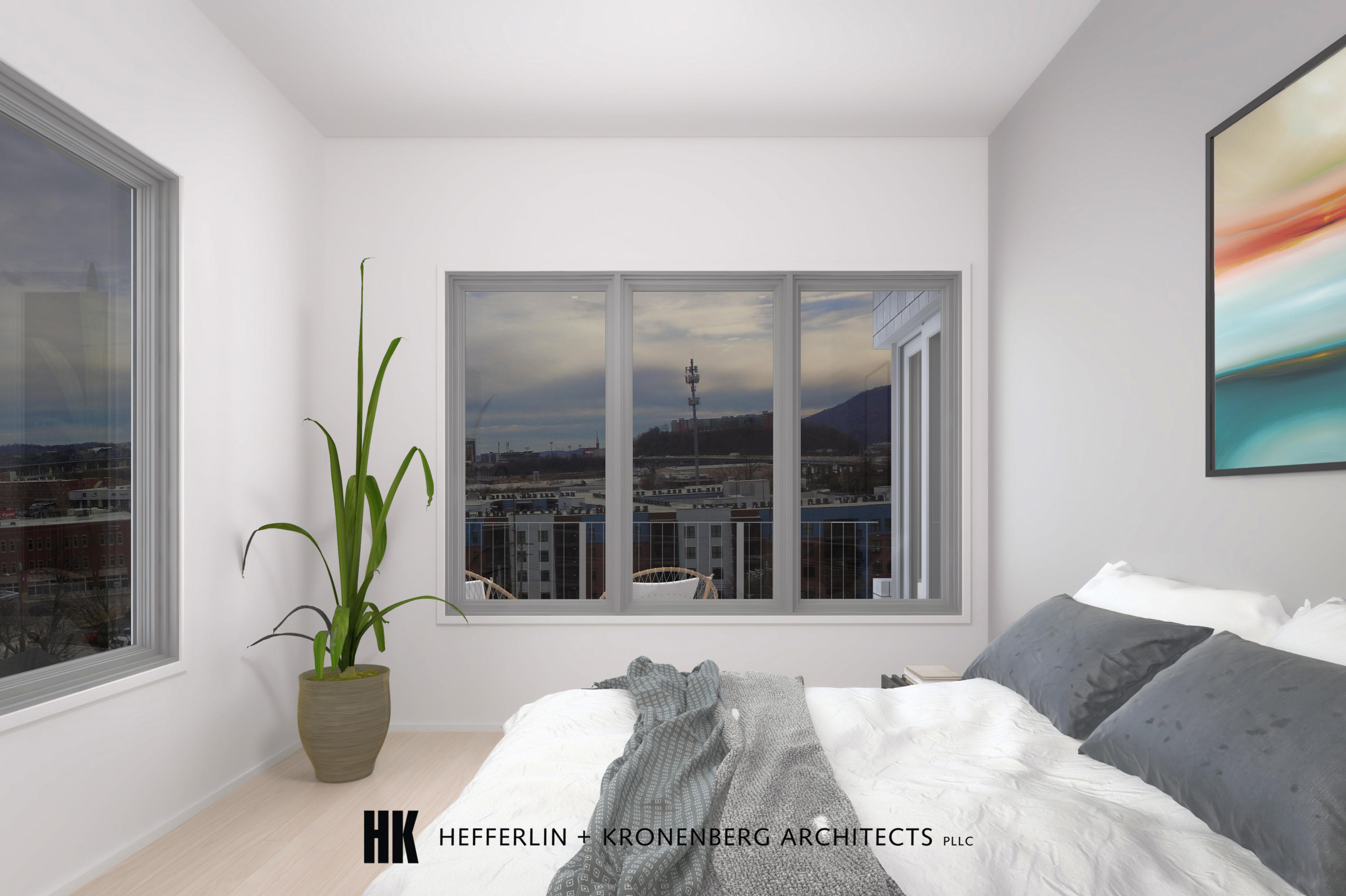 411 Fairpoint Street, Unit 202 Chattanooga, TN 37405 - Photo 13 of 15 5 18-055 411 Fairpoint_Bedroom