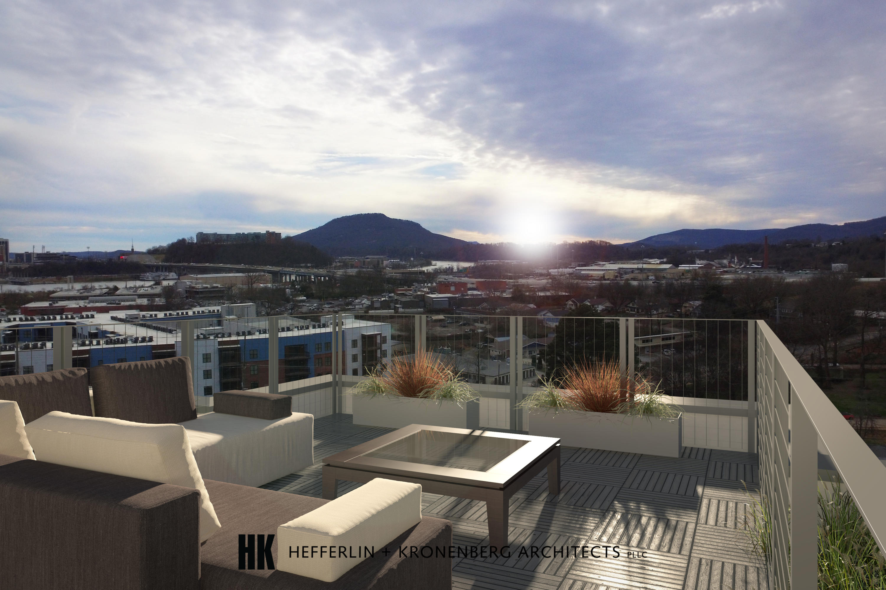 411 Fairpoint Street, Unit 202 Chattanooga, TN 37405 - Photo 15 of 15 7 18-055 411 Fairpoint_Roof Top