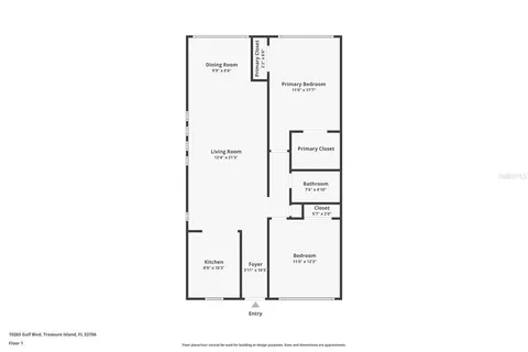 $449,000 | 10265 Gulf Boulevard, Unit A301, St. Petersburg, FL 33706