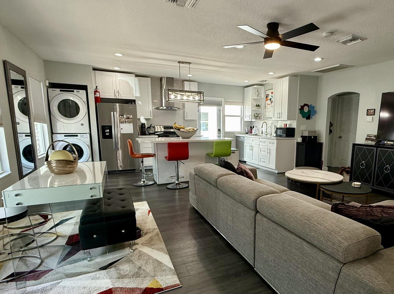 615 Southwest 9th Street Fort Lauderdale, FL 33315 - Photo 13 of 20 a living room with furniture and a large window