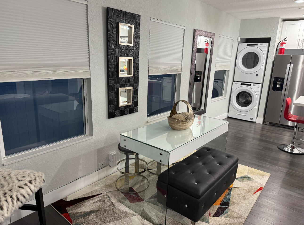 615 Southwest 9th Street Fort Lauderdale, FL 33315 - Photo 19 of 20 a living room with furniture and a wooden floor