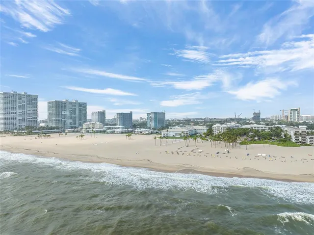 a view of an ocean beach