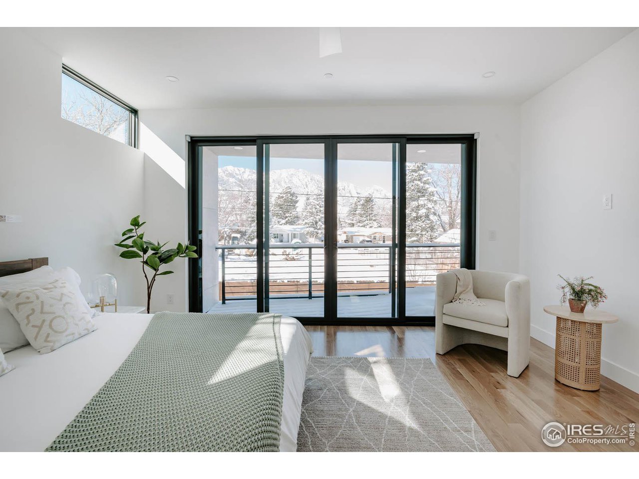 1175 Georgetown Road Boulder, CO 80305 - Photo 24 of 40 Greet the morning light on the nearby Foothills from the primary suite balcony