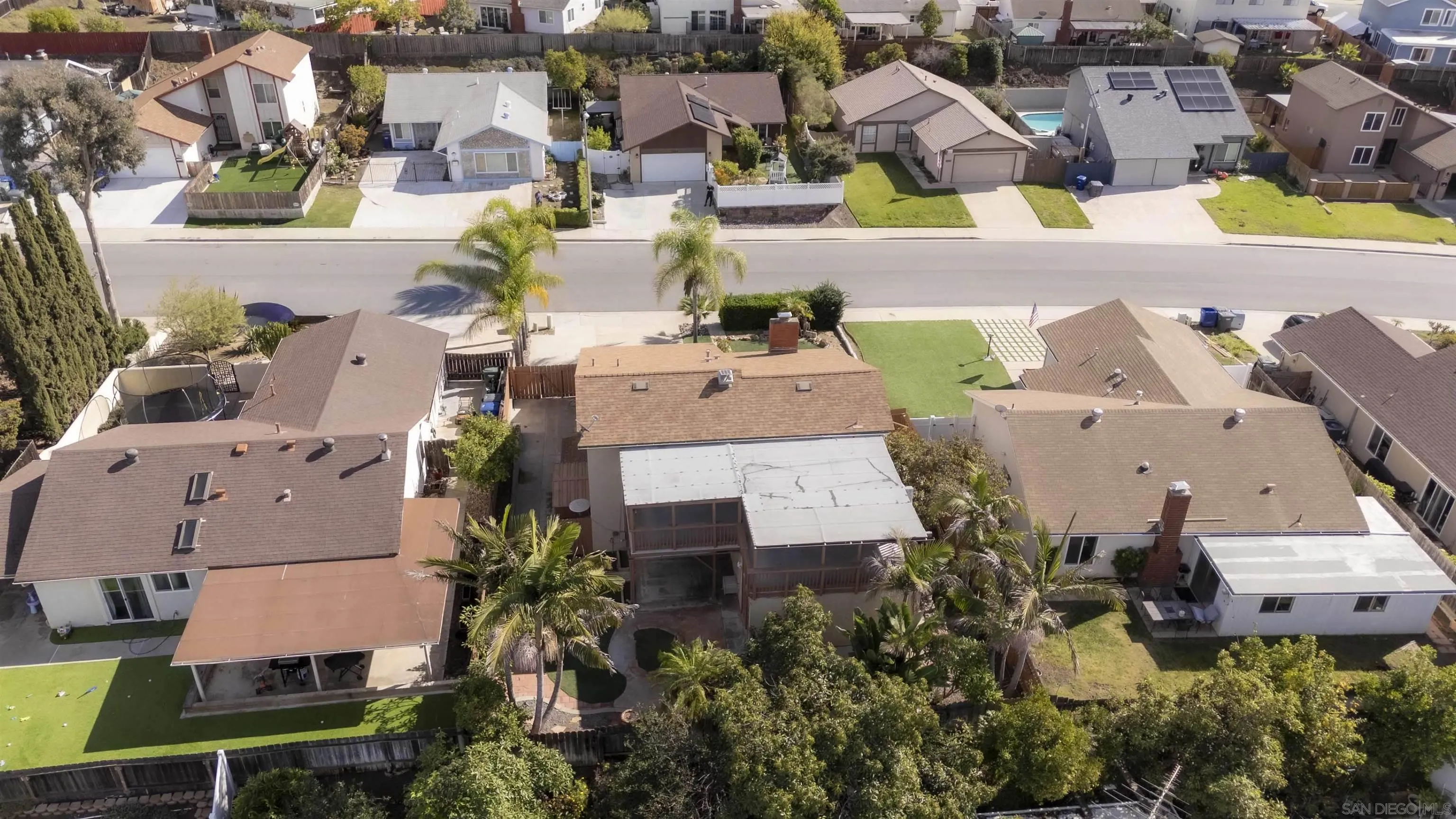 10858 Buggywhip Drive Spring Valley, CA 91978 - Photo 33 of 51 an aerial view of residential houses with outdoor space