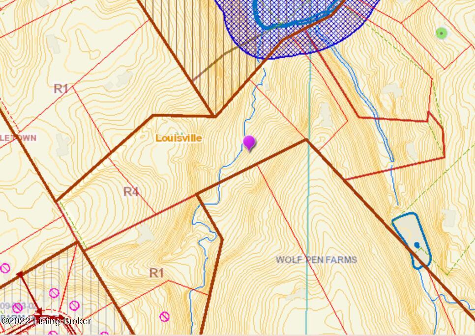 8010 Wolf Pen Branch Road Prospect, KY 40059 - Photo 34 of 34 8010 Wolf Pen Branch LOJIC Map
