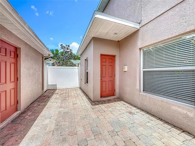 a aerial view of a house