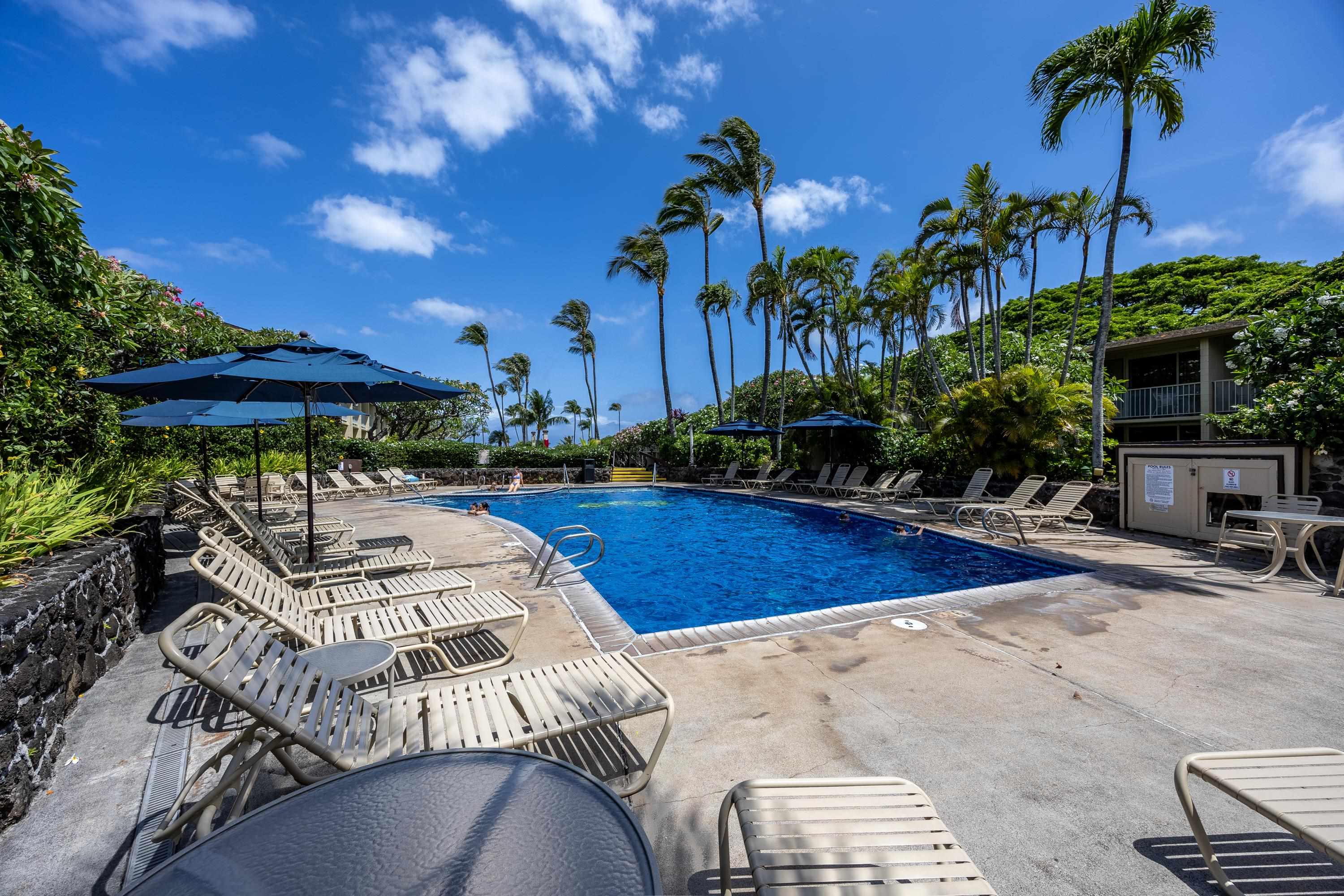 5315 Lower Honoapiilani Road, Unit F249 Lahaina, HI 96761 - Photo 26 of 33 a view of a backyard with plants and a patio