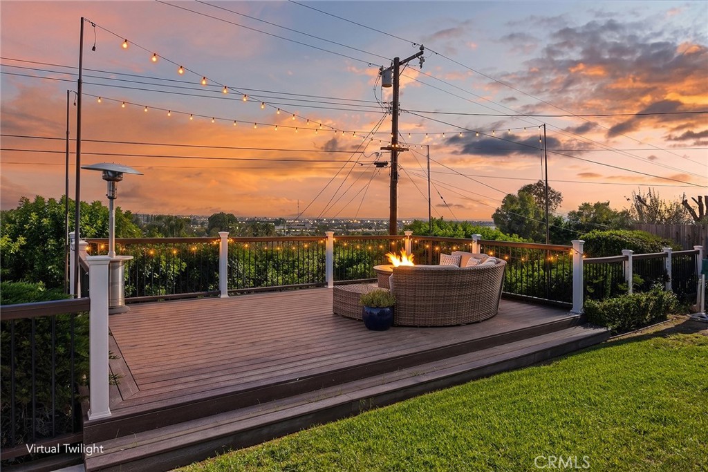 15914 West Road Whittier, CA 90603 - Photo 31 of 47 a view of a terrace with a floor to ceiling windows