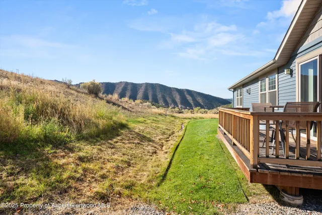 a view of yard with swimming pool
