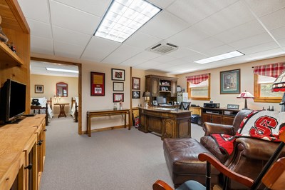 105 Double Branch Trail Murphy, NC 28906 - Photo 59 of 75 a living room with furniture and a flat screen tv