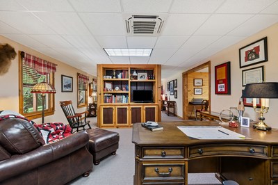105 Double Branch Trail Murphy, NC 28906 - Photo 60 of 75 a living room with furniture and a flat screen tv