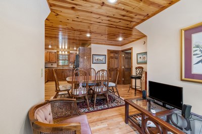 105 Double Branch Trail Murphy, NC 28906 - Photo 73 of 75 a dining room with furniture and chandelier