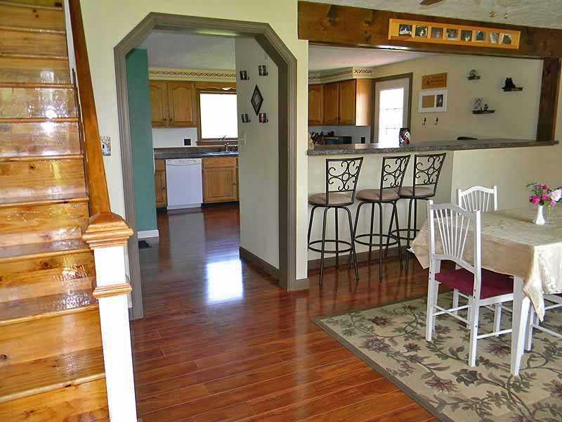 686 Richmond Road Litchfield, ME 04350 - Photo 10 of 35 Dining Room. with view into Kitchen