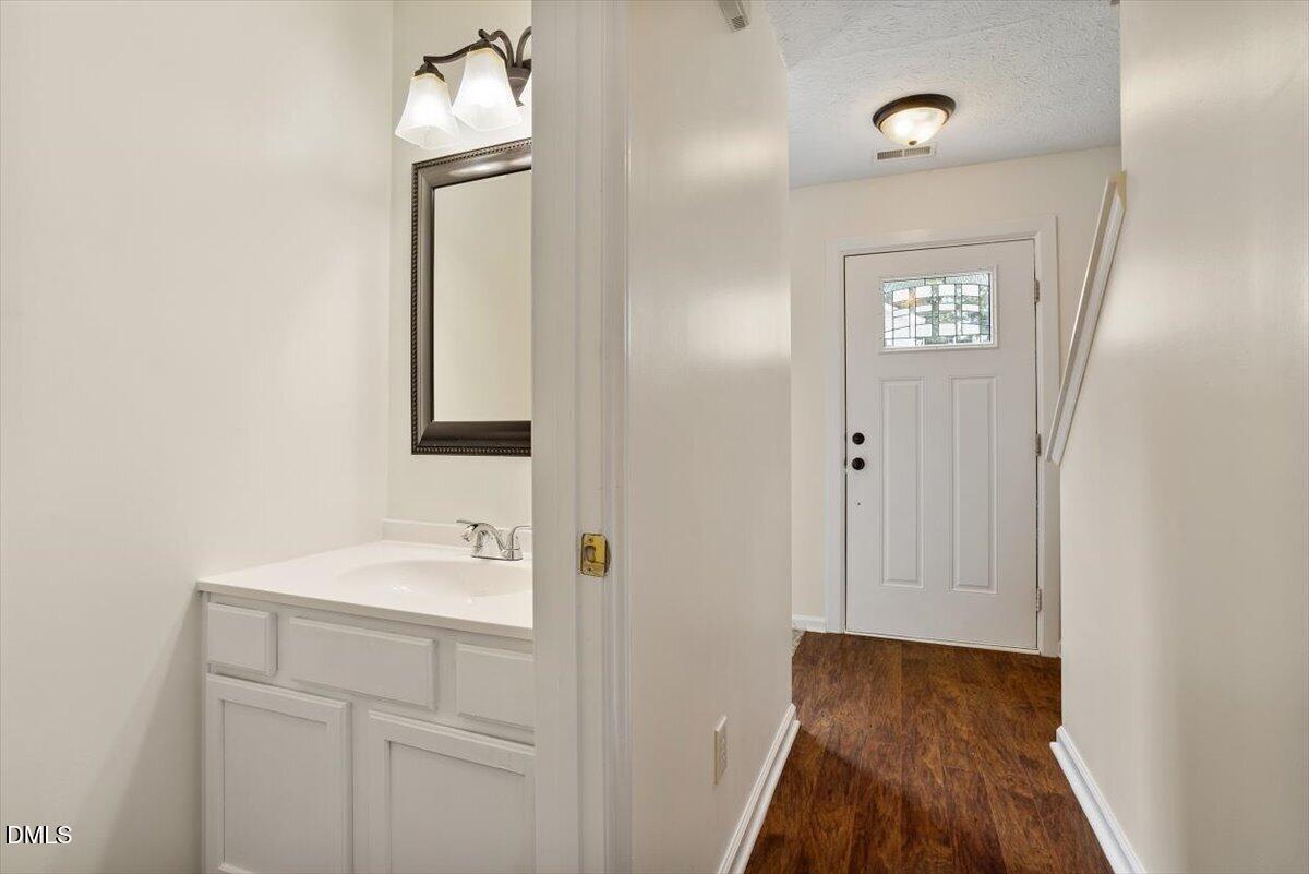 3619 Ranbir Drive Durham, NC 27713 - Photo 25 of 35 Hallway Half Bath