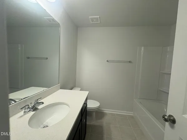 a view of a room with storage