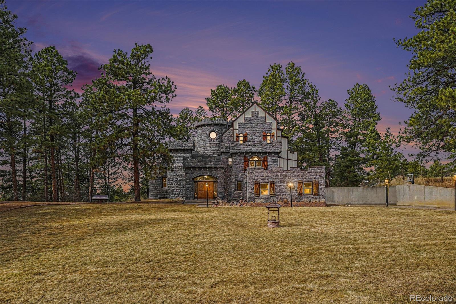 6650 North Village Road Parker, CO 80134 - Photo 1 of 46 a swimming pool with outdoor seating and yard