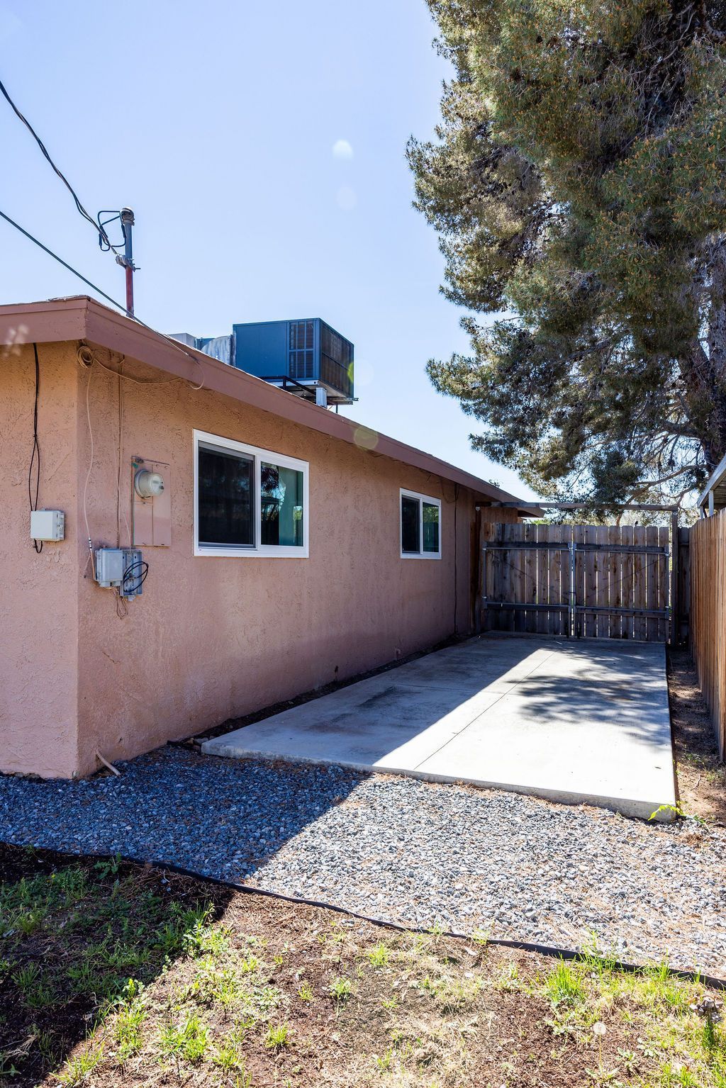 1144 West Benson Avenue Ridgecrest, CA 93555 - Photo 32 of 32 a backyard of a house