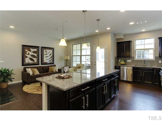 9307 Falkwood Road Raleigh, NC 27617 - Photo 2 of 12 Entertaining is a breeze in this in chef's dream kitchen!