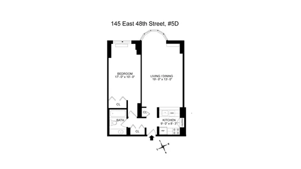 $740,000 | 145 East 48th Street, Unit 5D | Midtown East