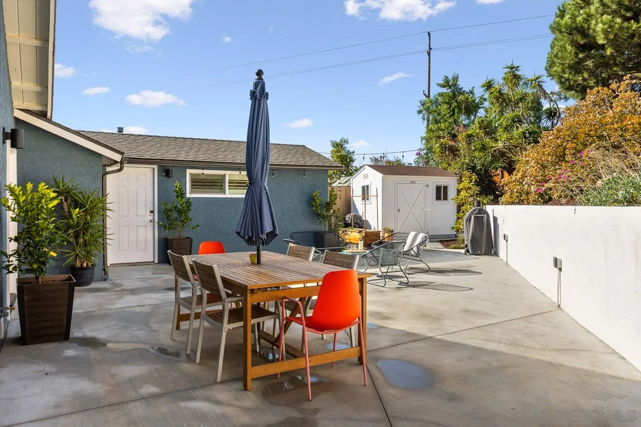 910 Edwina Way Cardiff, CA 92007 - Photo 27 of 30 a view of a backyard with furniture