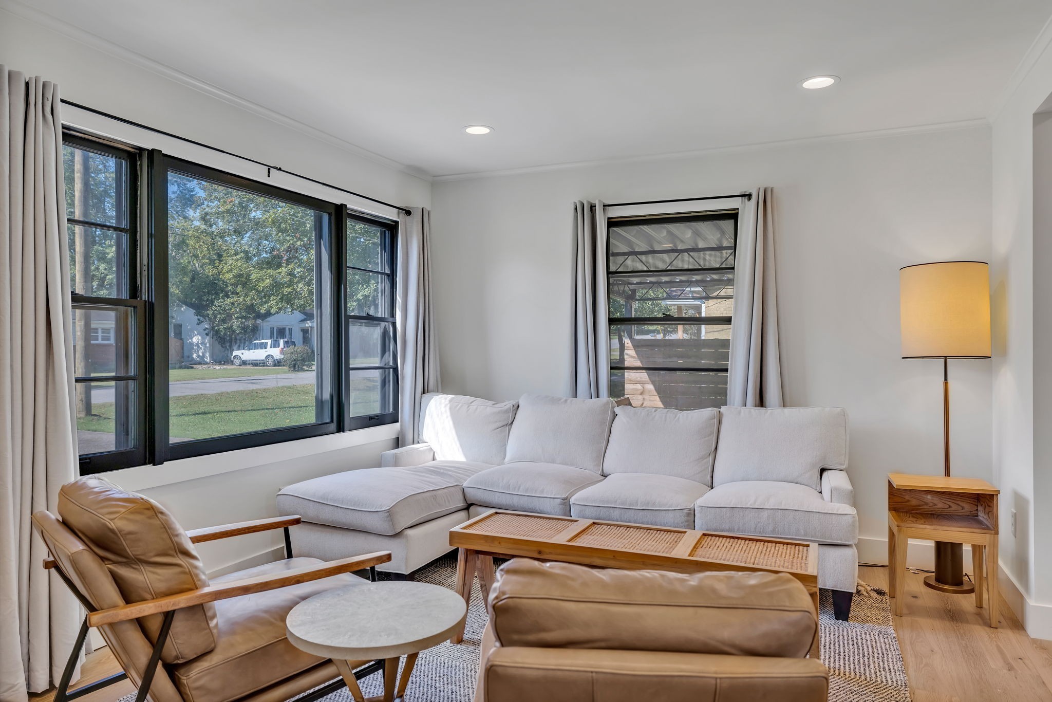 313 James Avenue Franklin, TN 37064 - Photo 13 of 49 a living room with furniture and a large window