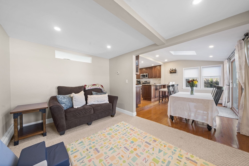 7 Rainbow Terrace Danvers, MA 01923 - Photo 12 of 33 a living room with furniture and a wooden floor