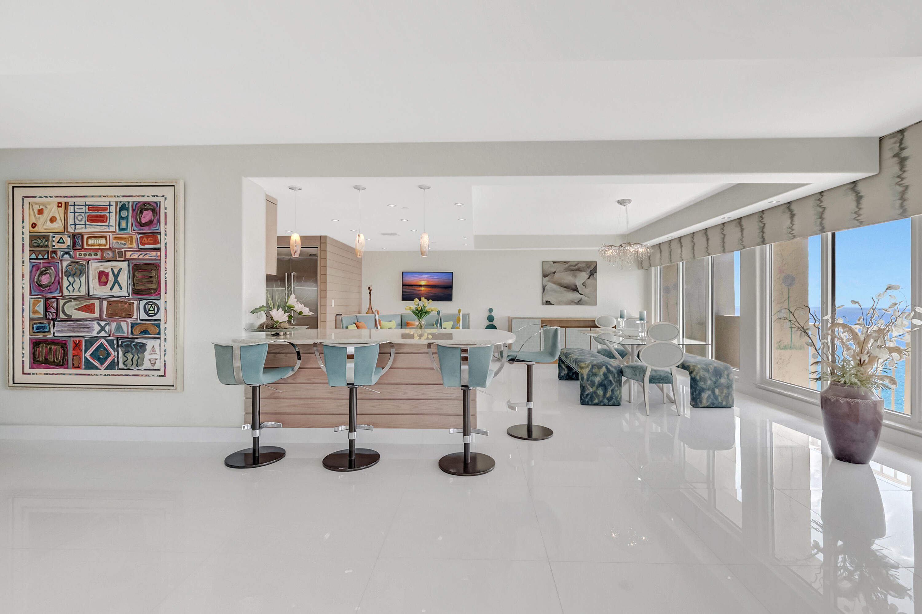 4301 North Ocean Boulevard, Unit 1708 Boca Raton, FL 33431 - Photo 12 of 91 OPEN KITCHEN